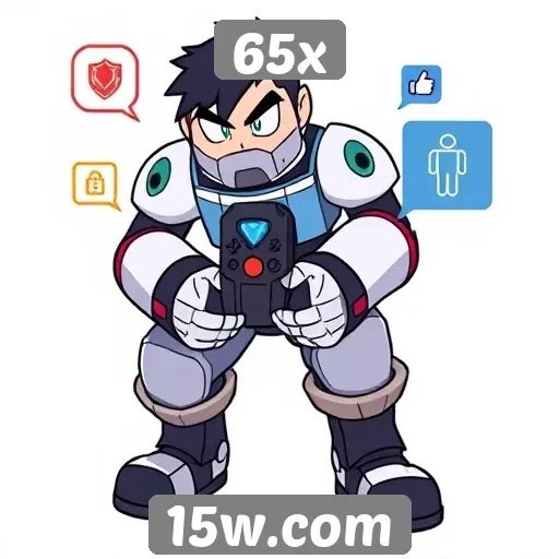 Exploração das funcionalidades interativas do 65x